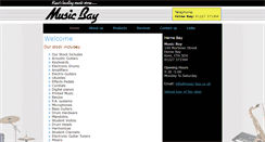 Desktop Screenshot of music-bay.co.uk